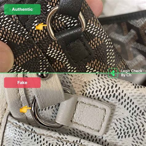 how to tell a fake goyard|legit check goyard tote.